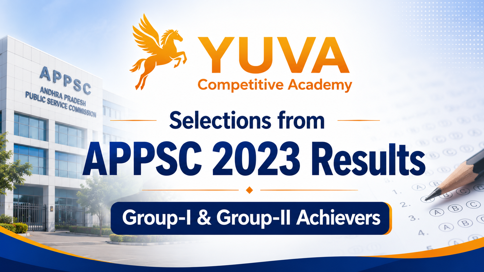 YUVA Presents APPSC Group 1 & Group 2 Rankers 2023