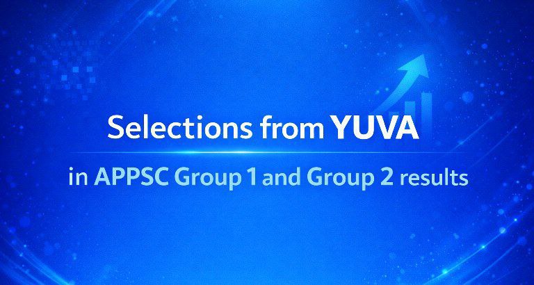 YUVA Presents APPSC Group 1 & Group 2 Rankers 2023